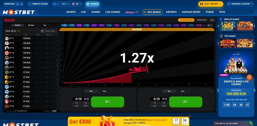 Mostbet Casino - Login Win Big